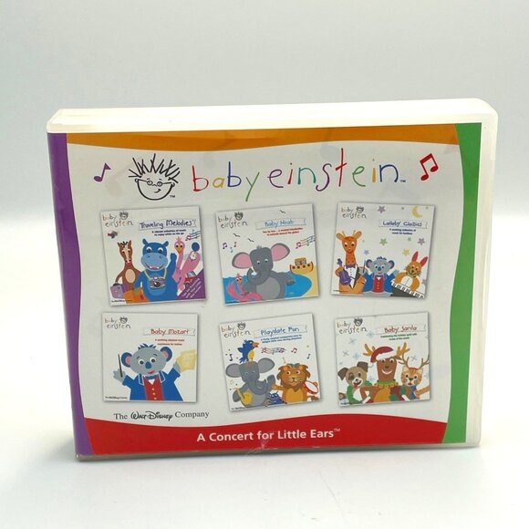 Disney Baby Einstein A Concert for Little Ears 6 Music CDs Box Set 2006 - Picture 1 of 4